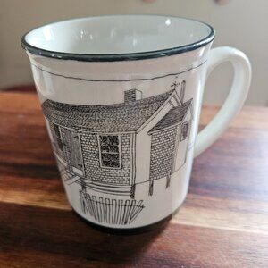 Bruce E Hart mug cup rare the outermost house cape cod authors drawings